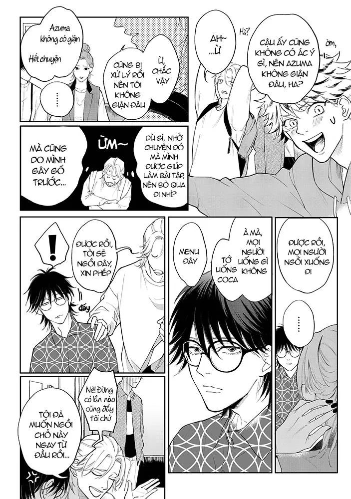 Tại sao cậu lại không để ý đến tình địch của mình!? Chapter 4 Trang 4