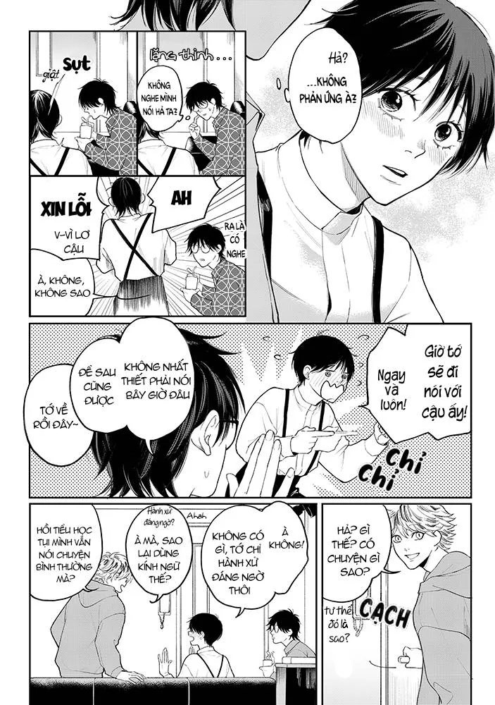 Tại sao cậu lại không để ý đến tình địch của mình!? Chapter 4 Trang 14