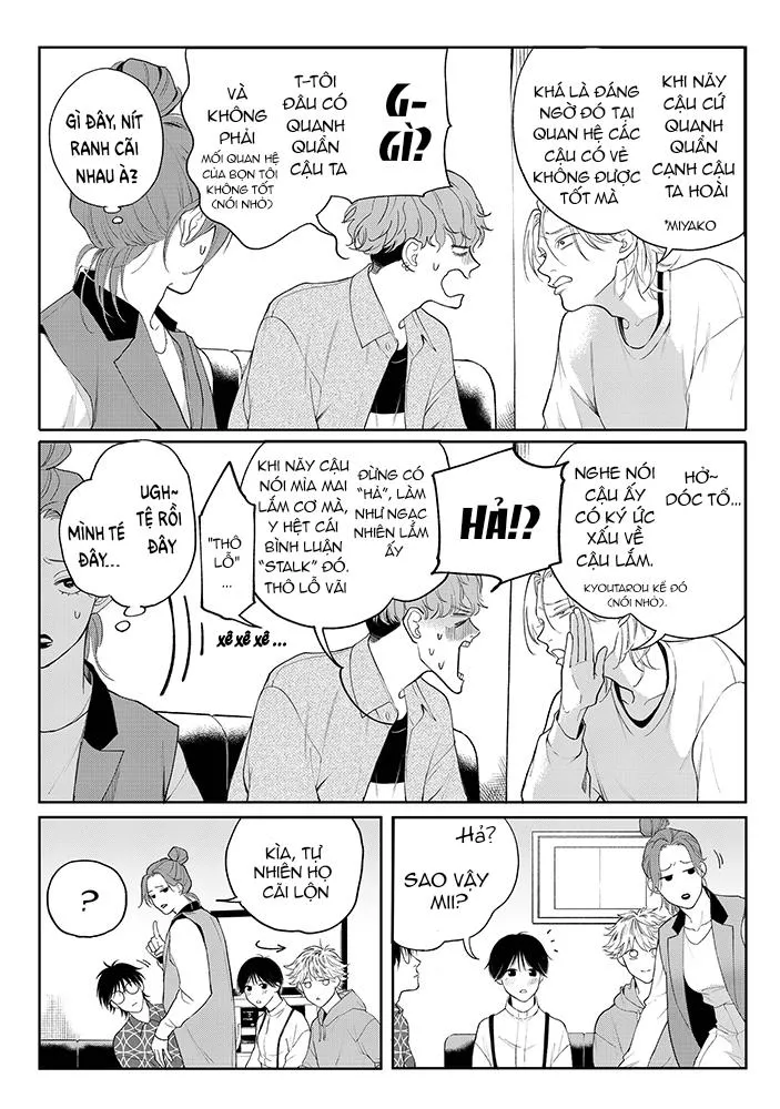 Tại sao cậu lại không để ý đến tình địch của mình!? Chapter 4 Trang 17