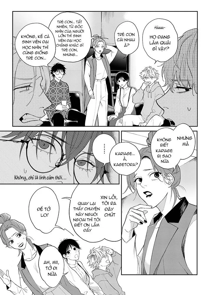 Tại sao cậu lại không để ý đến tình địch của mình!? Chapter 4 Trang 18