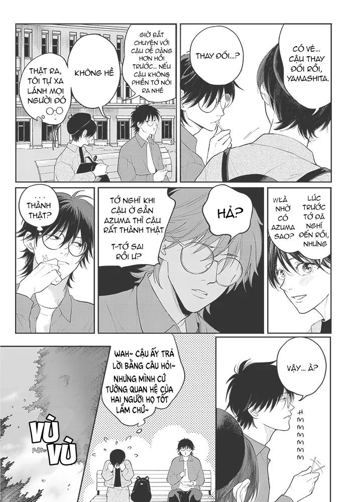 Tại sao cậu lại không để ý đến tình địch của mình!? Chapter 4 Trang 35