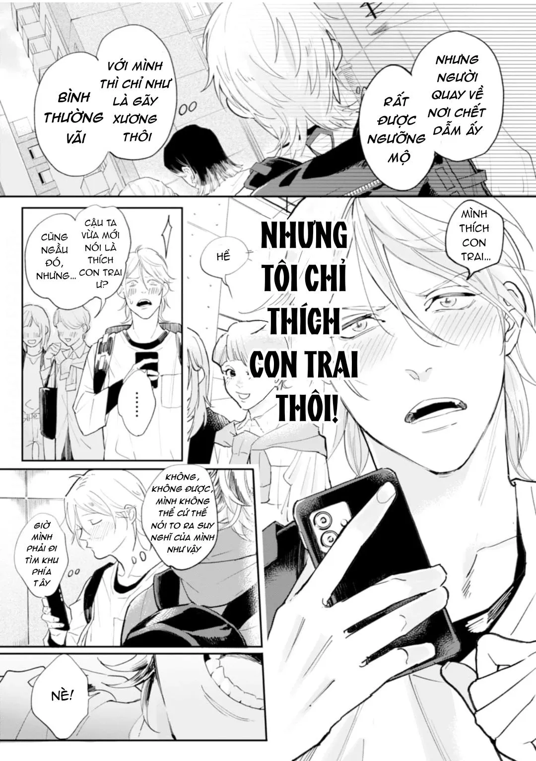 Tại sao cậu lại không để ý đến tình địch của mình!? Chapter 1 Trang 5