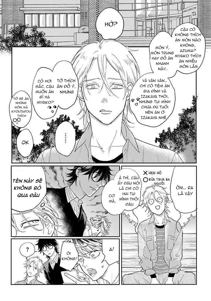 Tại sao cậu lại không để ý đến tình địch của mình!? Chapter 1 Trang 11