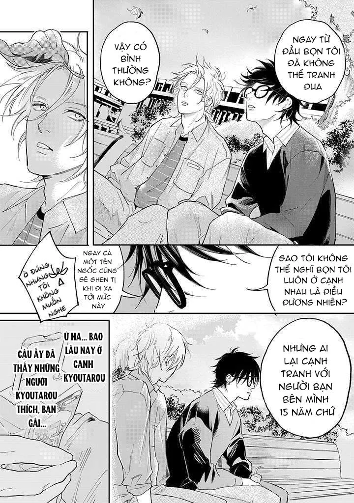 Tại sao cậu lại không để ý đến tình địch của mình!? Chapter 1 Trang 16