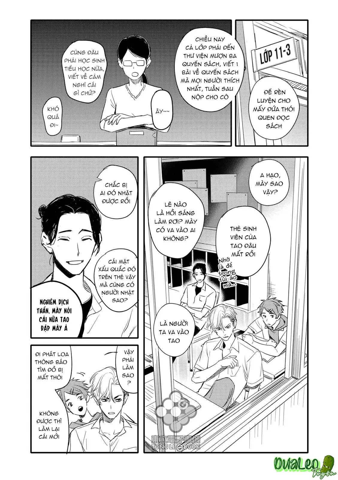 Tam Giác Thanh Xuân Chapter 1 Trang 9