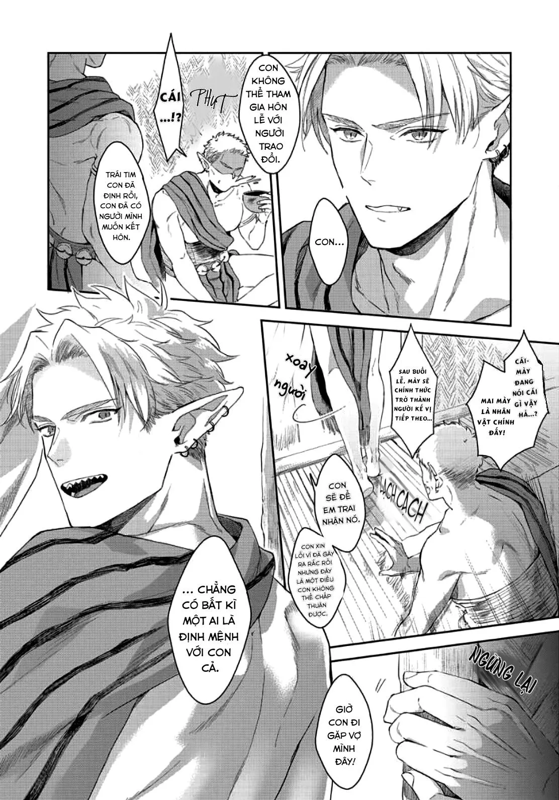 TÂN NƯƠNG CỦA GIAO NHÂN TỘC Chapter 1 Trang 37