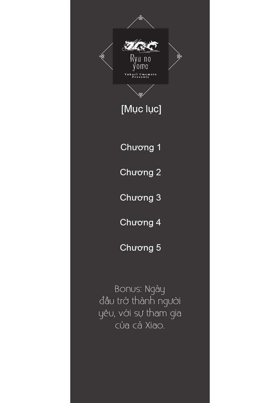 Tân nương của rồng Chapter 1 Trang 5