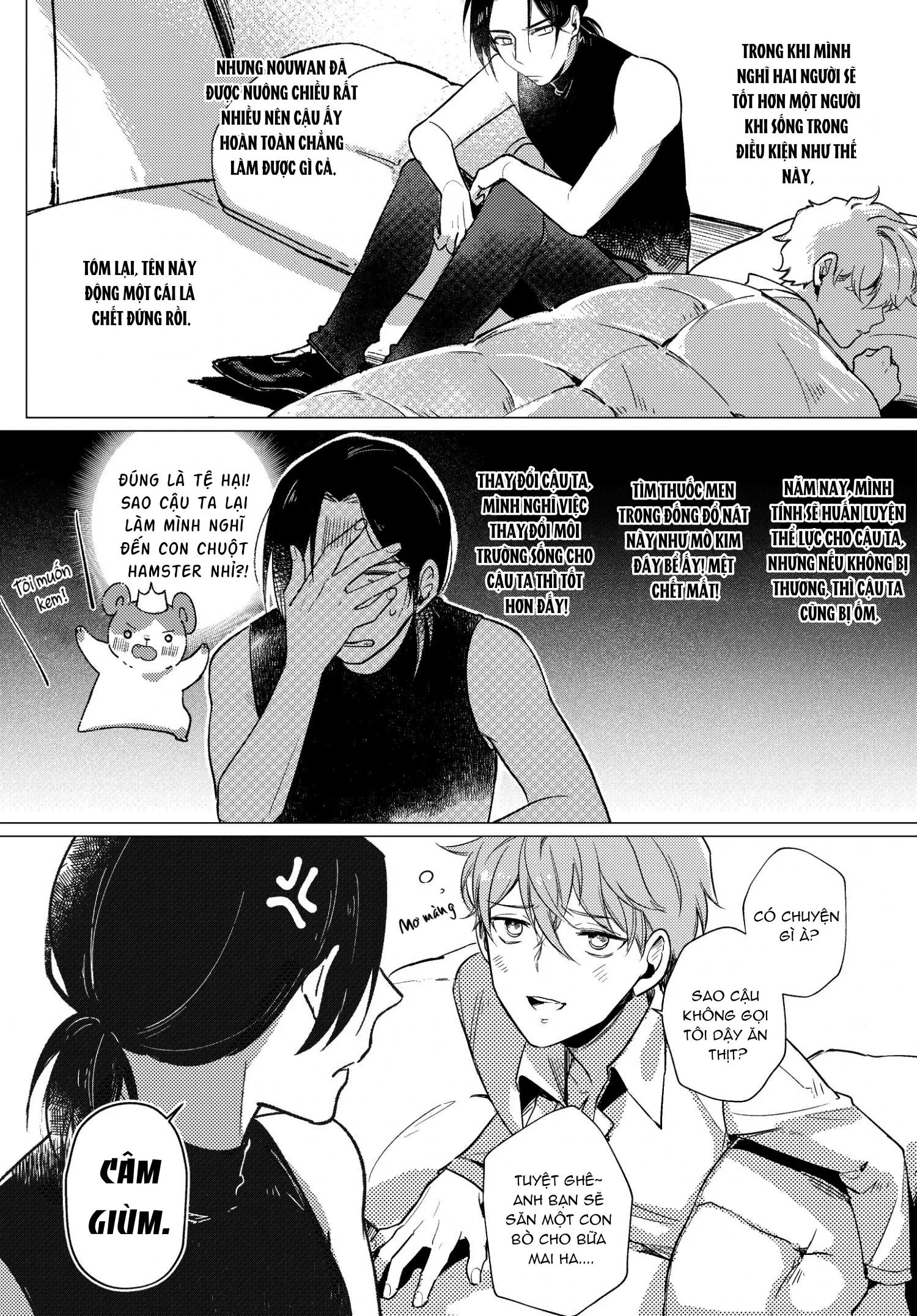 Vào ngày tận thế, tôi vẫn muốn được bên cậu Chapter 2 Trang 5