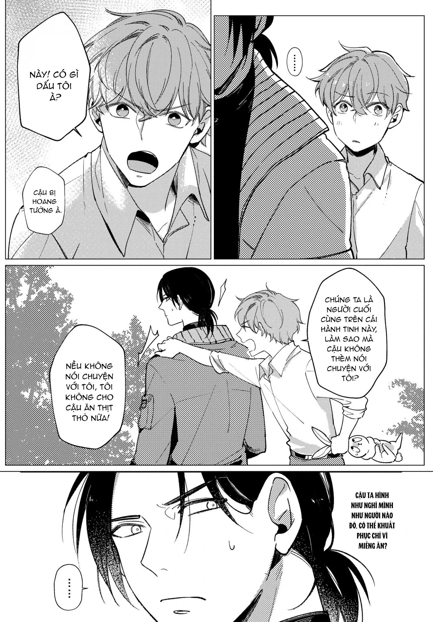 Vào ngày tận thế, tôi vẫn muốn được bên cậu Chapter 2 Trang 7