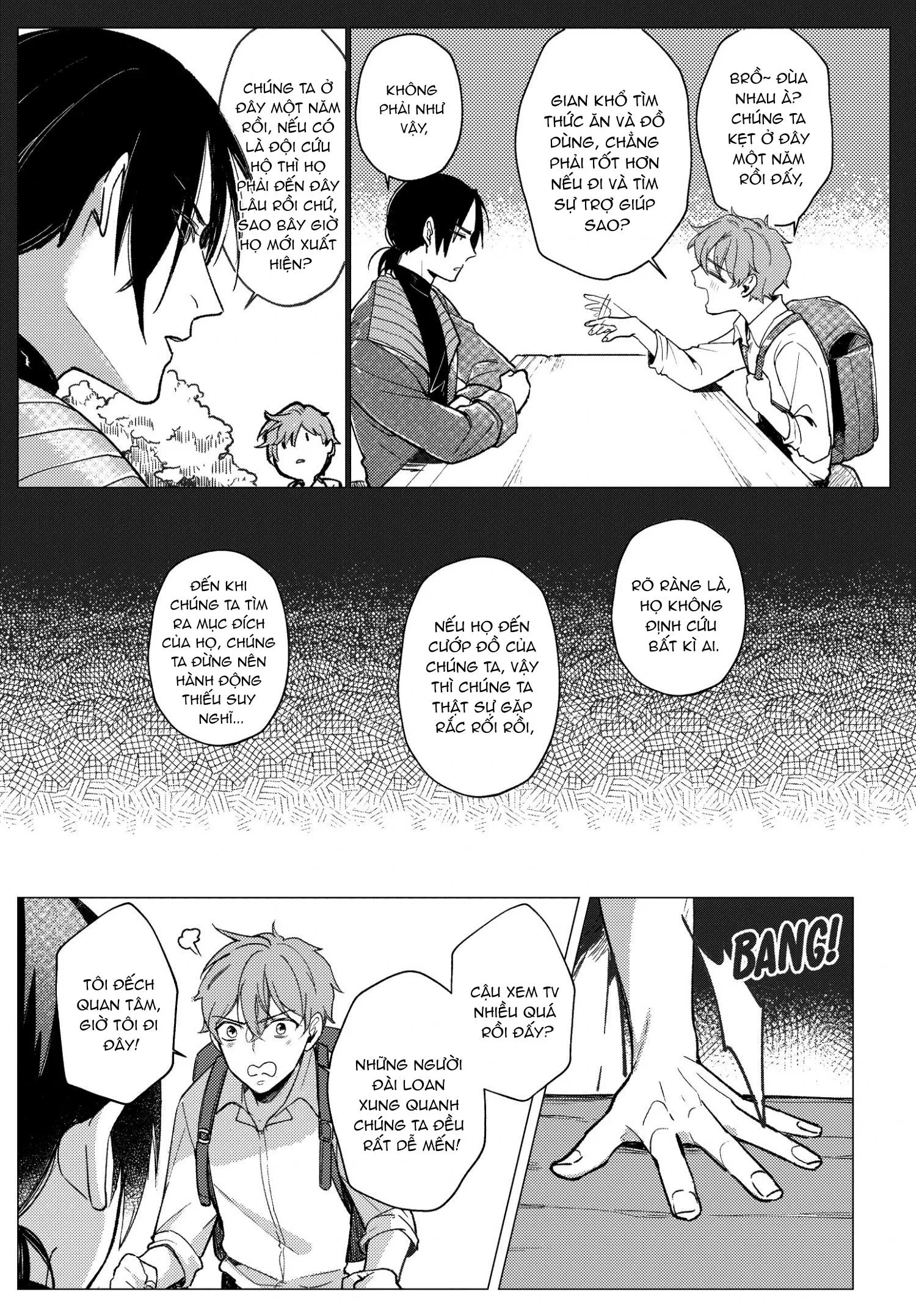 Vào ngày tận thế, tôi vẫn muốn được bên cậu Chapter 2 Trang 9