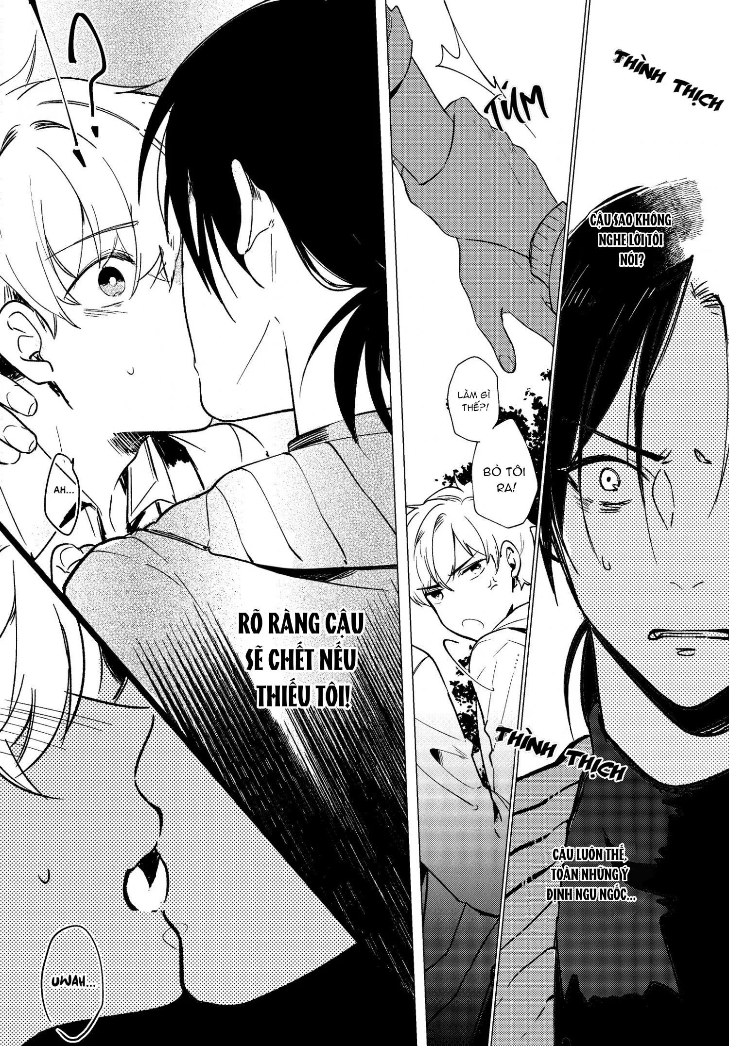 Vào ngày tận thế, tôi vẫn muốn được bên cậu Chapter 2 Trang 11