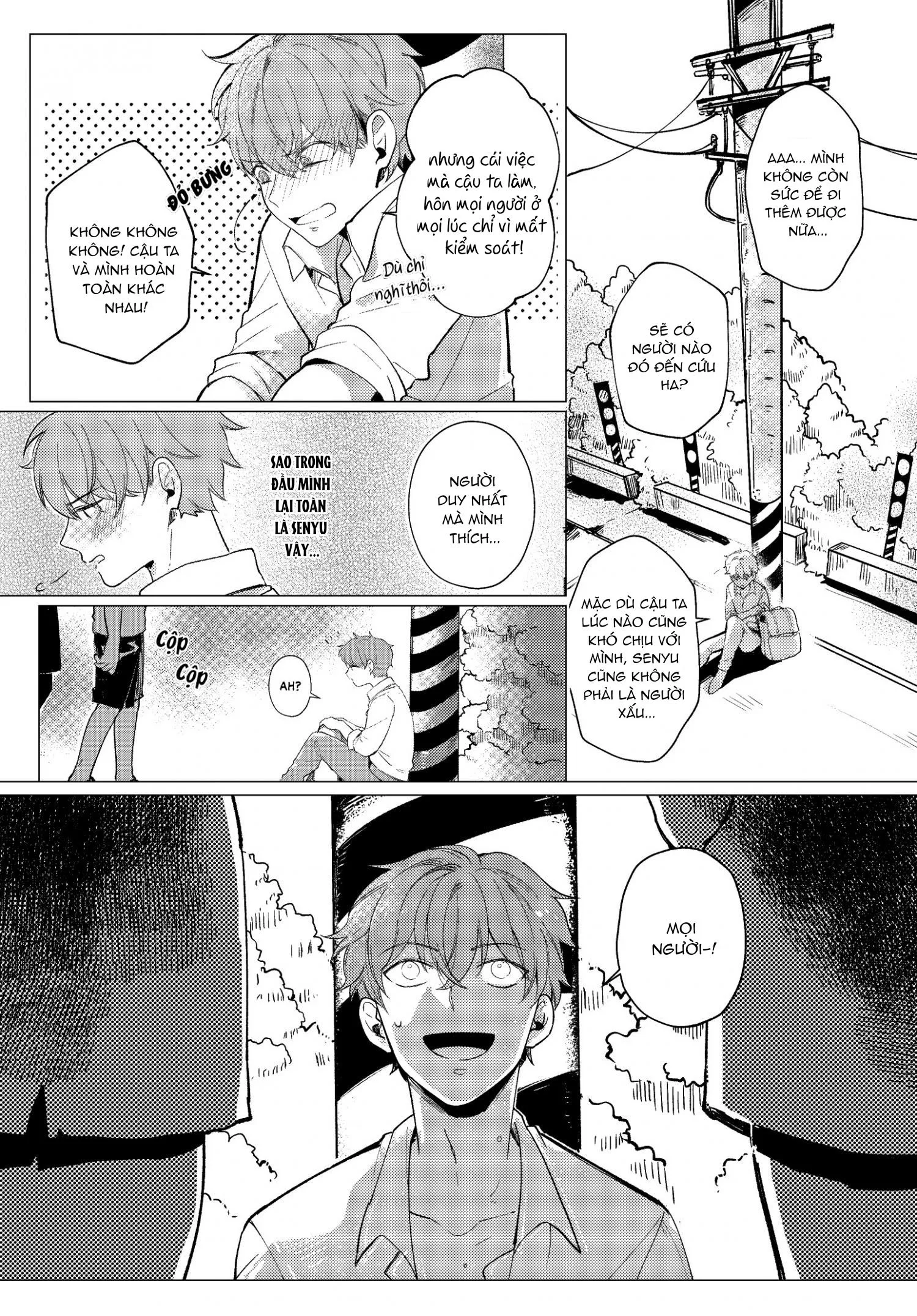 Vào ngày tận thế, tôi vẫn muốn được bên cậu Chapter 2 Trang 15