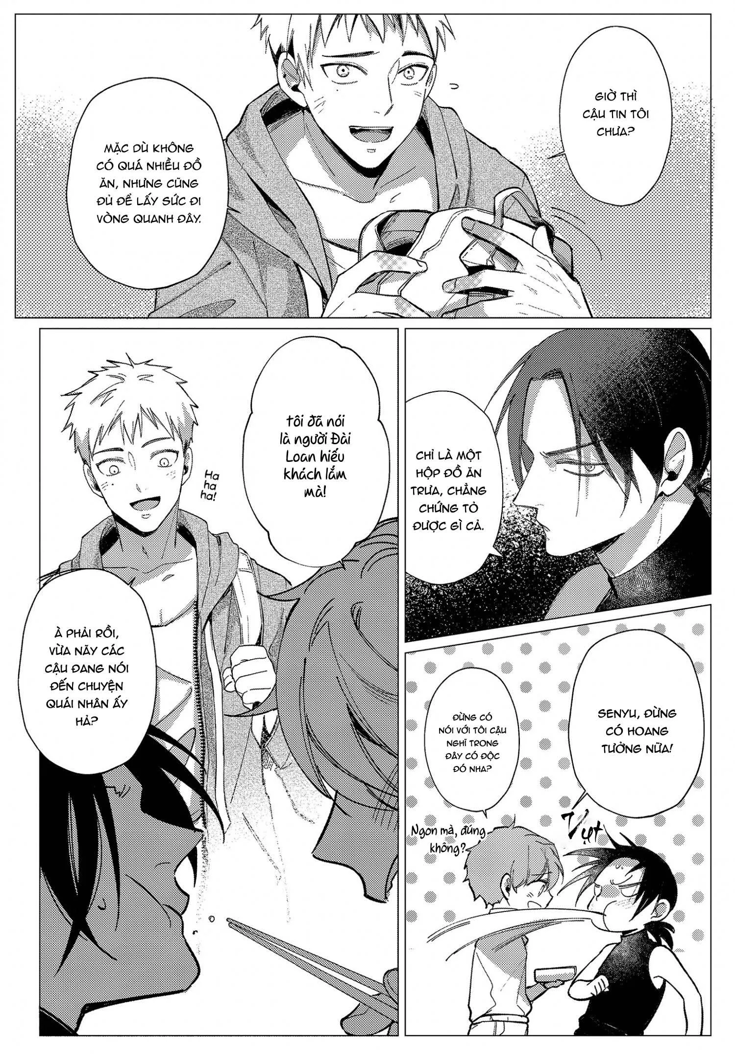 Vào ngày tận thế, tôi vẫn muốn được bên cậu Chapter 3 Trang 5