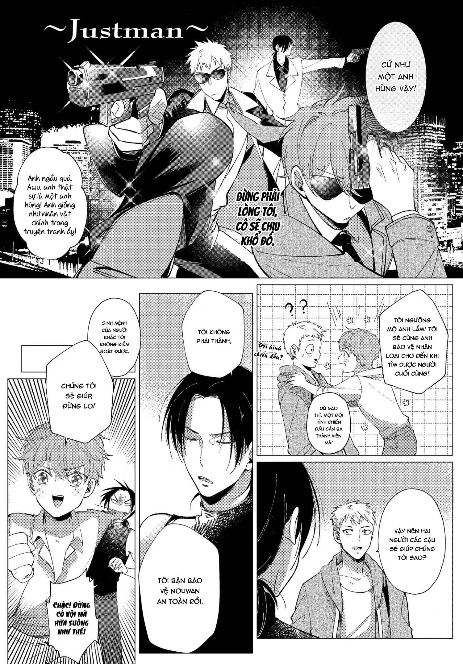 Vào ngày tận thế, tôi vẫn muốn được bên cậu Chapter 3 Trang 7