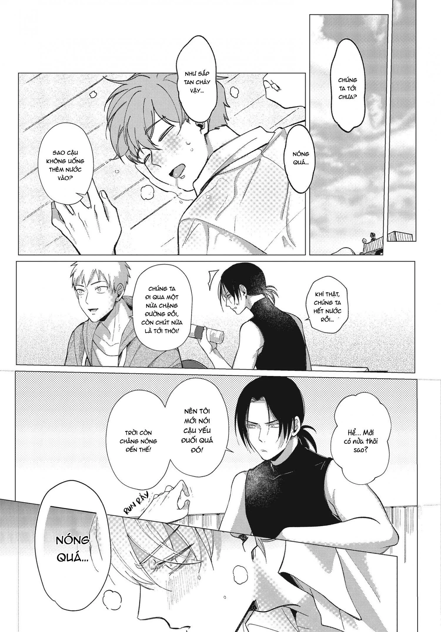 Vào ngày tận thế, tôi vẫn muốn được bên cậu Chapter 3 Trang 13