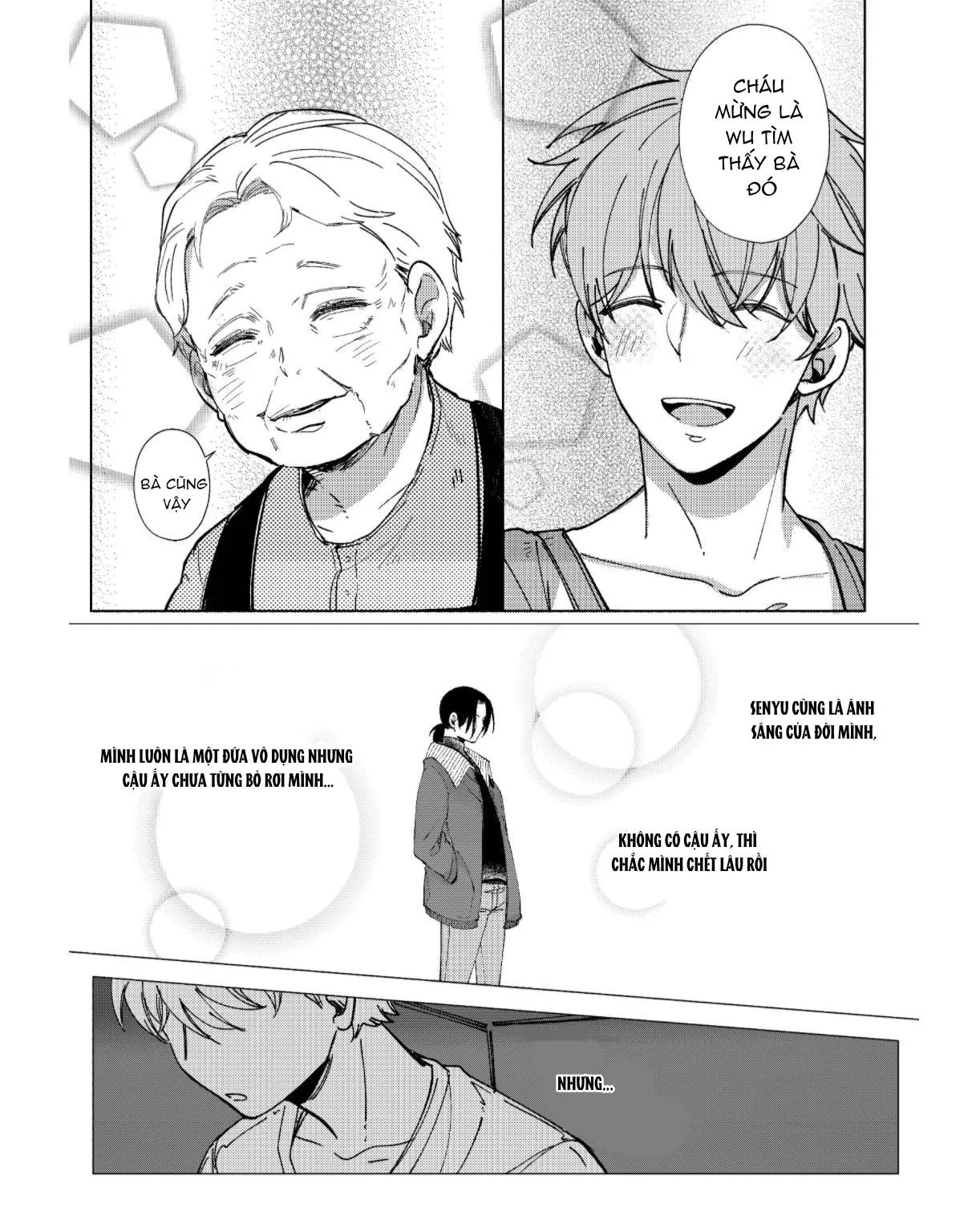 Vào ngày tận thế, tôi vẫn muốn được bên cậu Chapter 4 Trang 9