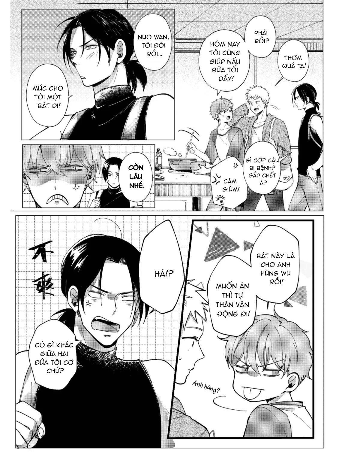 Vào ngày tận thế, tôi vẫn muốn được bên cậu Chapter 4 Trang 11