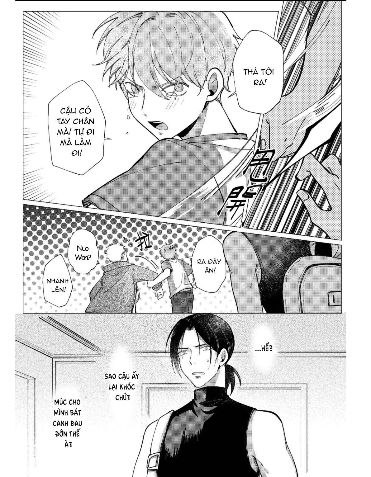 Vào ngày tận thế, tôi vẫn muốn được bên cậu Chapter 4 Trang 13