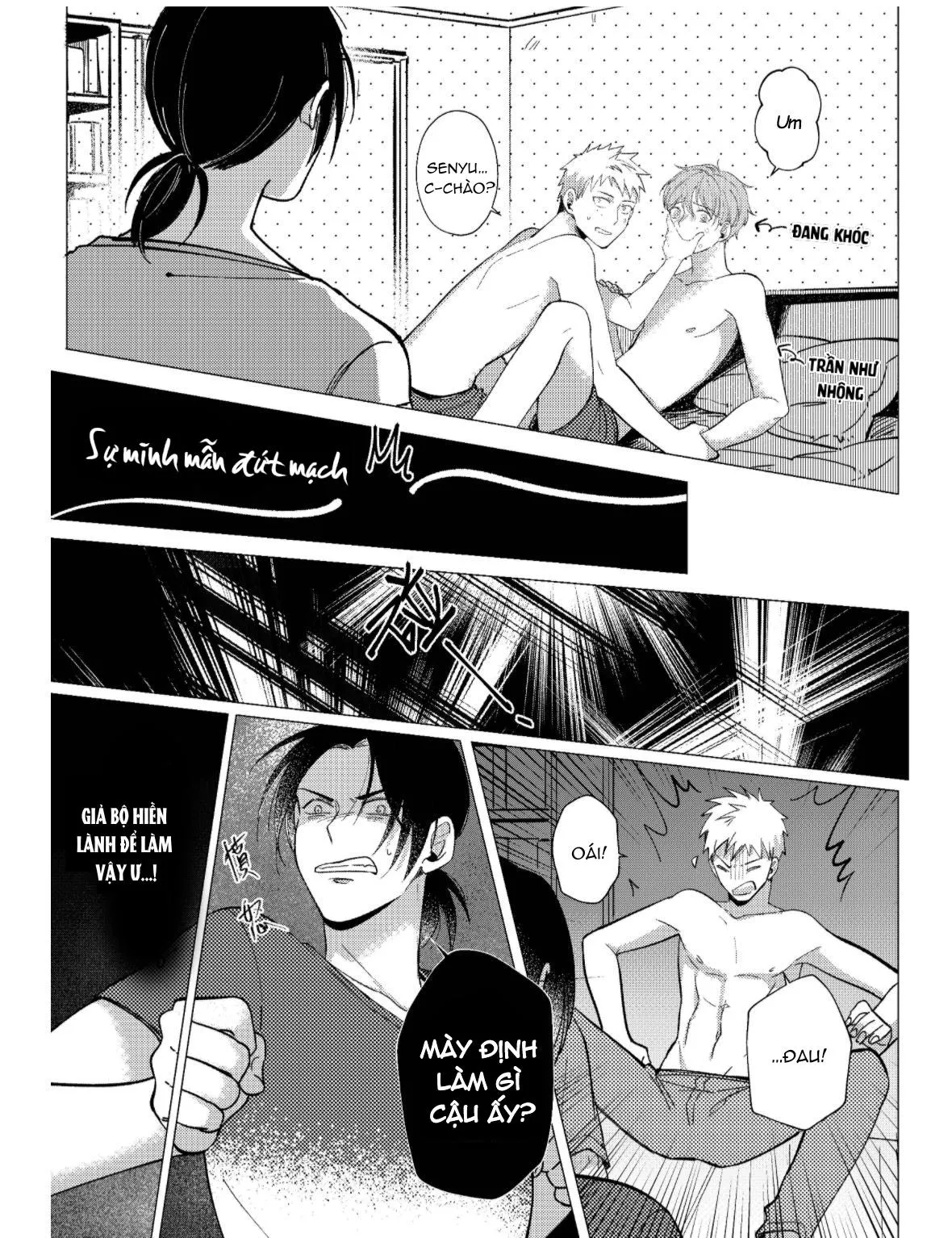 Vào ngày tận thế, tôi vẫn muốn được bên cậu Chapter 4 Trang 25