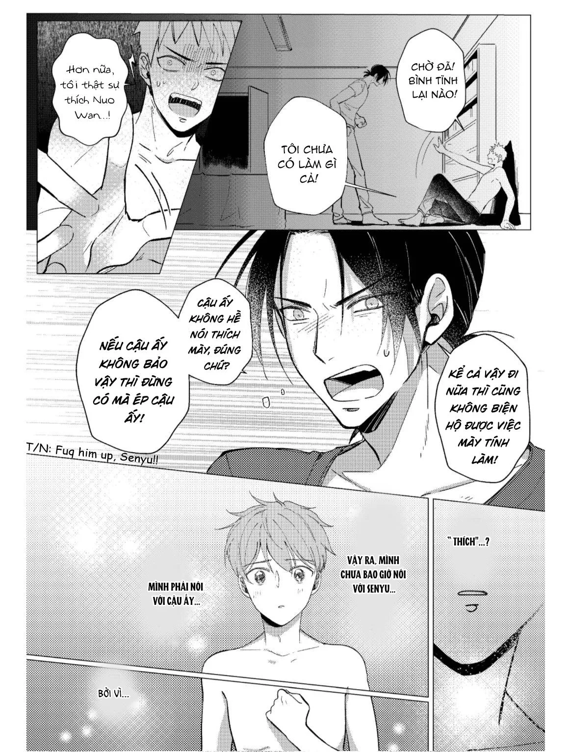 Vào ngày tận thế, tôi vẫn muốn được bên cậu Chapter 4 Trang 26