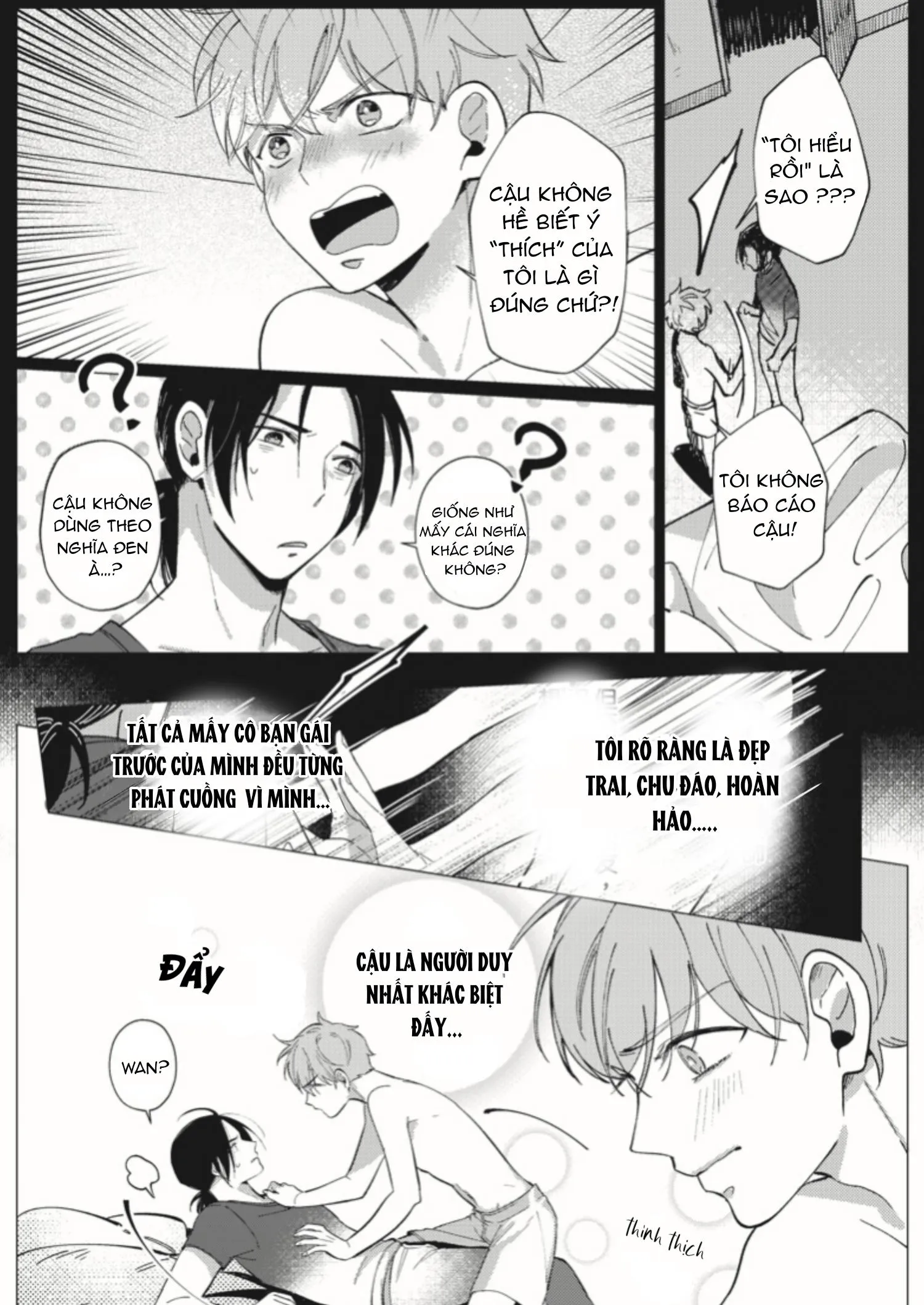 Vào ngày tận thế, tôi vẫn muốn được bên cậu Chapter 5 Trang 3