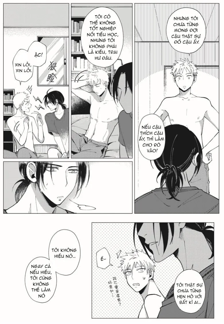 Vào ngày tận thế, tôi vẫn muốn được bên cậu Chapter 5 Trang 12