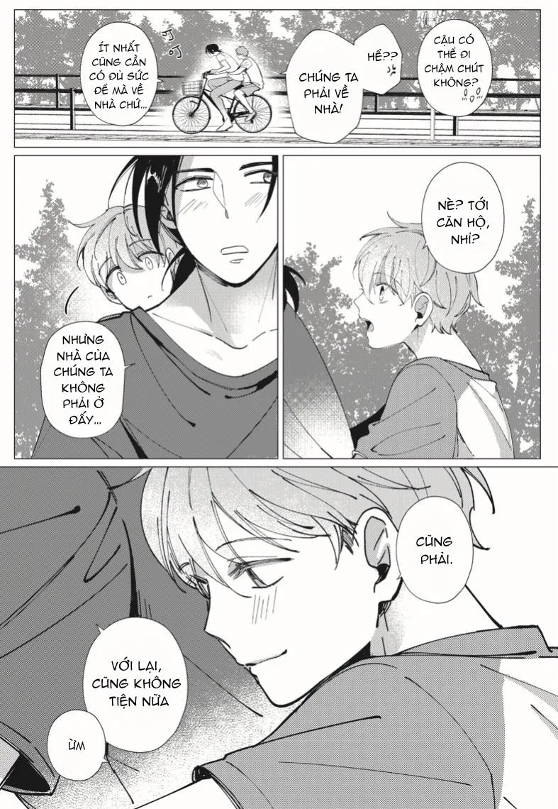 Vào ngày tận thế, tôi vẫn muốn được bên cậu Chapter 5 Trang 22