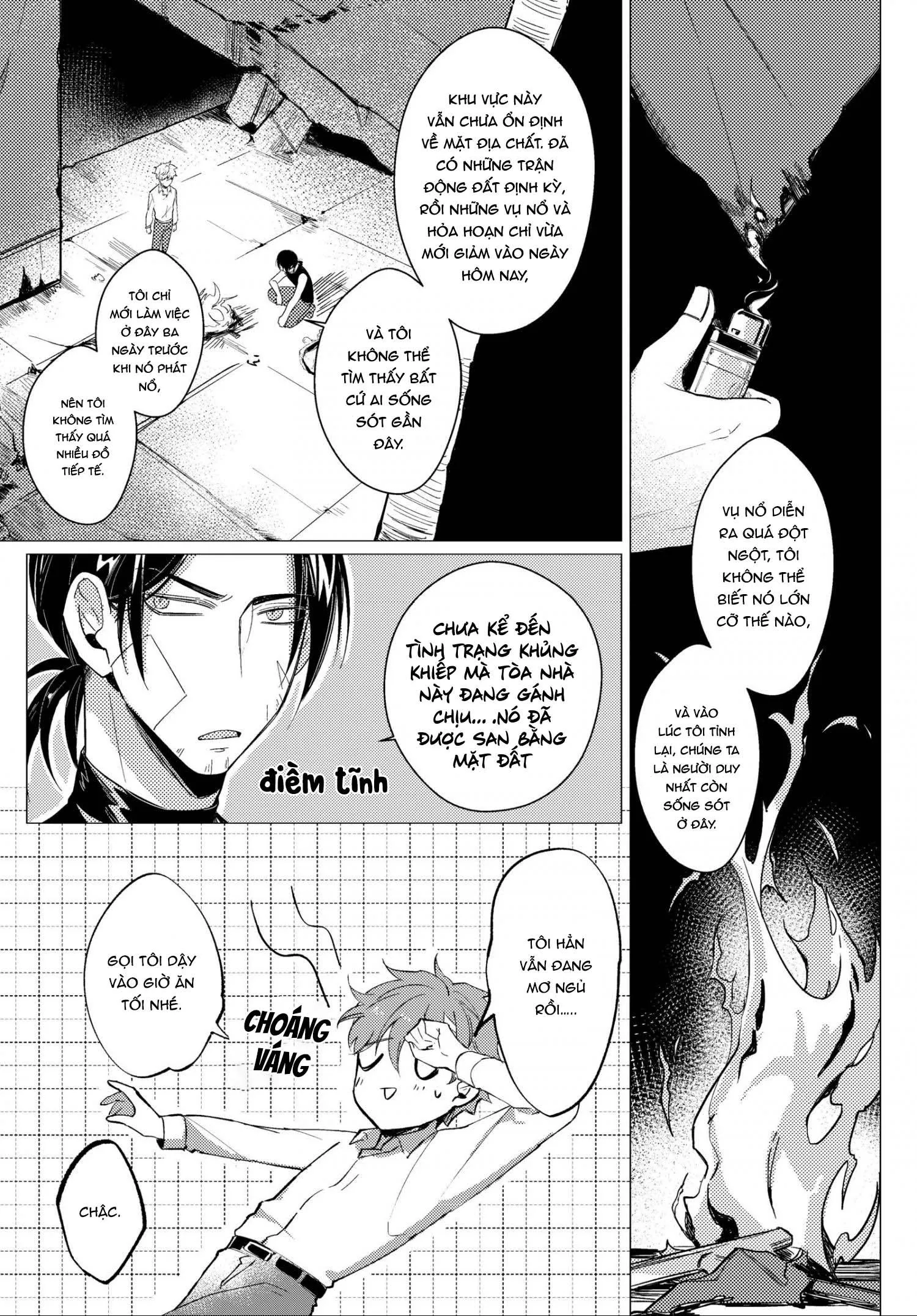 Vào ngày tận thế, tôi vẫn muốn được bên cậu Chapter 1 Trang 12