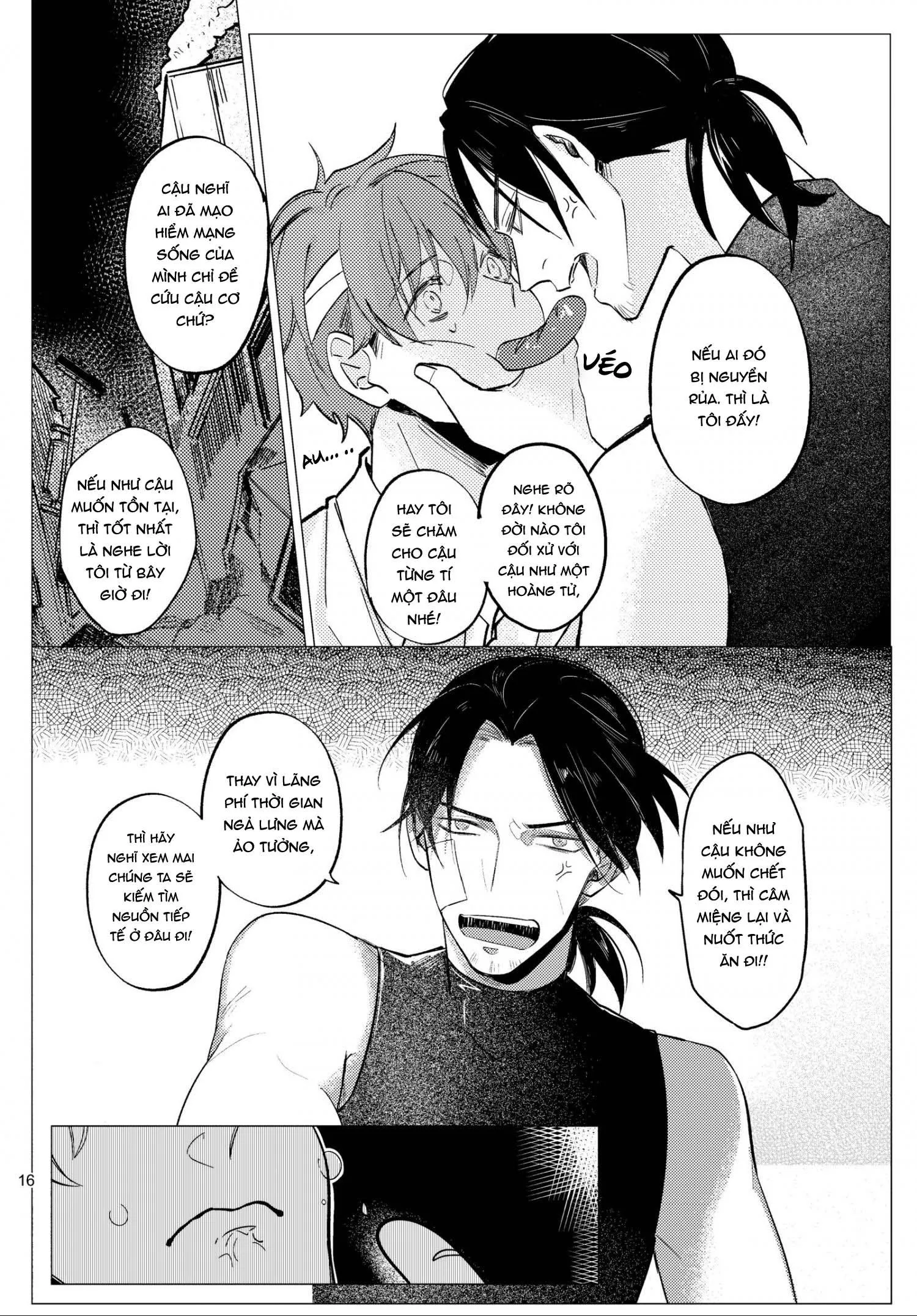 Vào ngày tận thế, tôi vẫn muốn được bên cậu Chapter 1 Trang 17