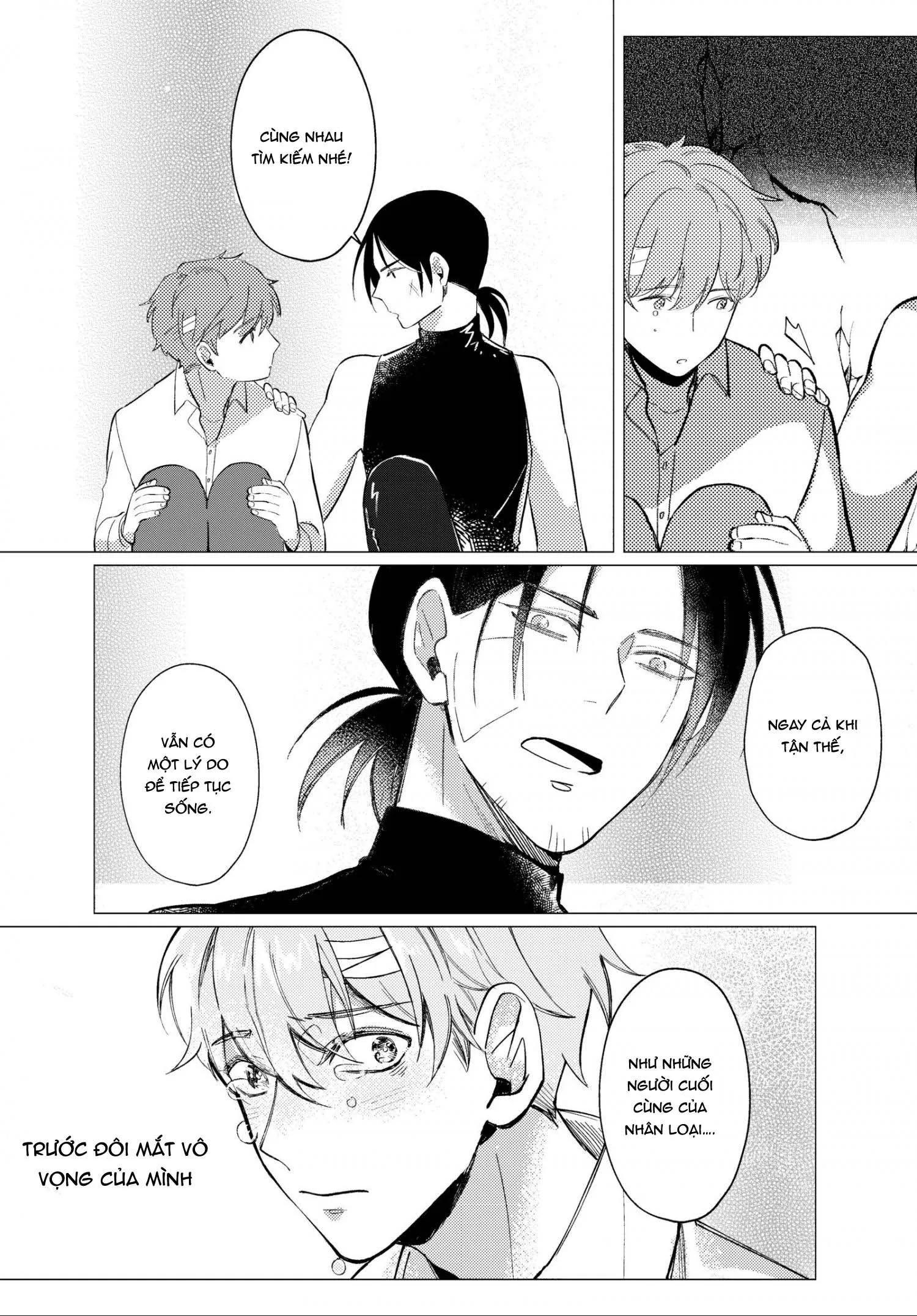 Vào ngày tận thế, tôi vẫn muốn được bên cậu Chapter 1 Trang 26