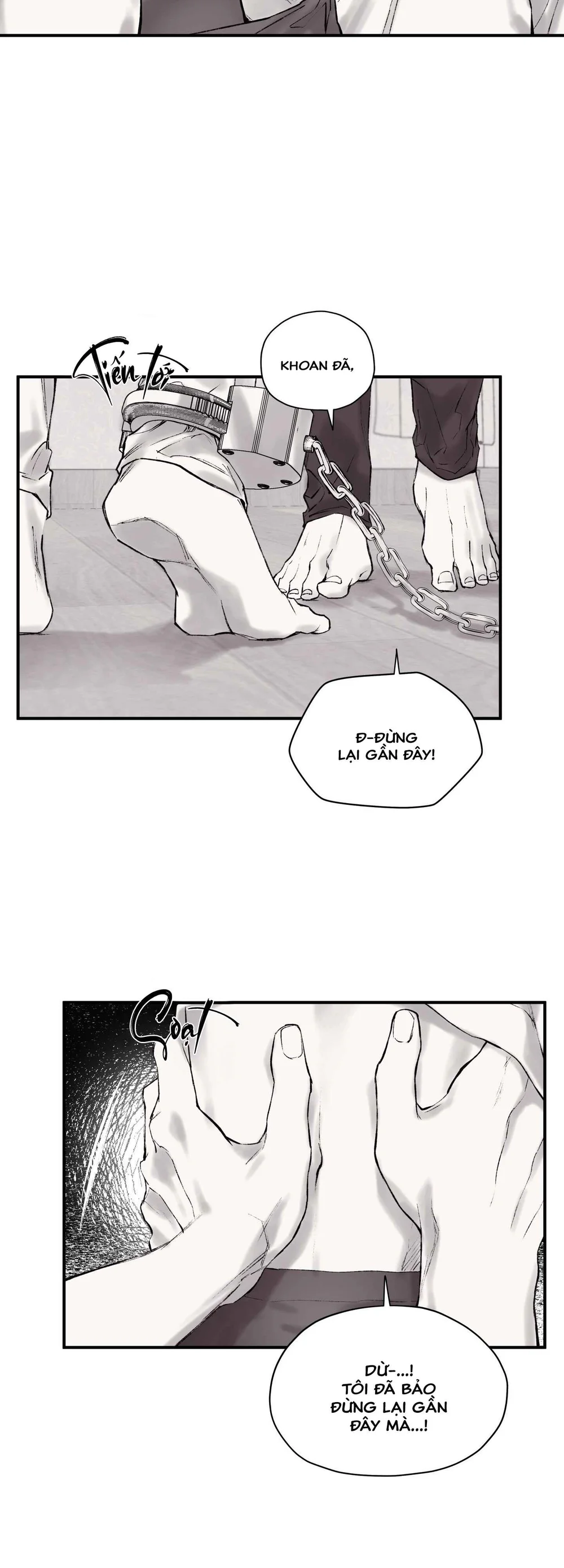 Tên đàn ông bị nhốt ở tầng hầm phòng tôi Chapter 2 Trang 10