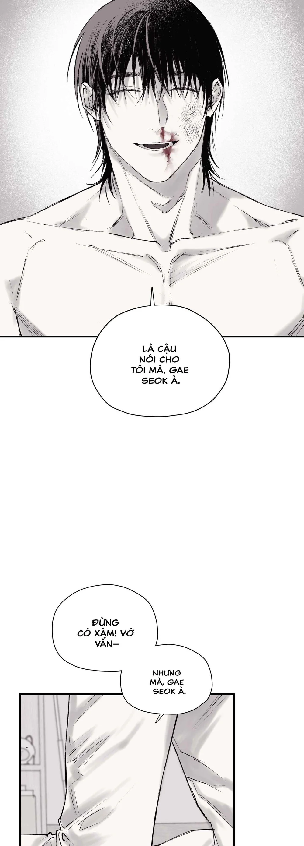 Tên đàn ông bị nhốt ở tầng hầm phòng tôi Chapter 2 Trang 21