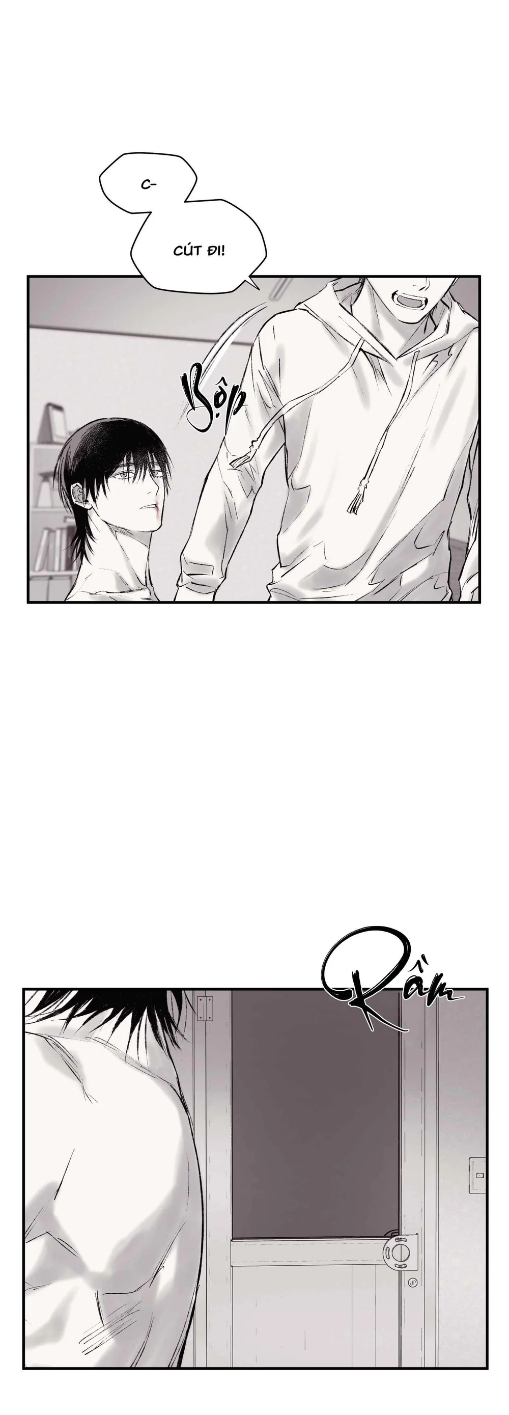 Tên đàn ông bị nhốt ở tầng hầm phòng tôi Chapter 2 Trang 26