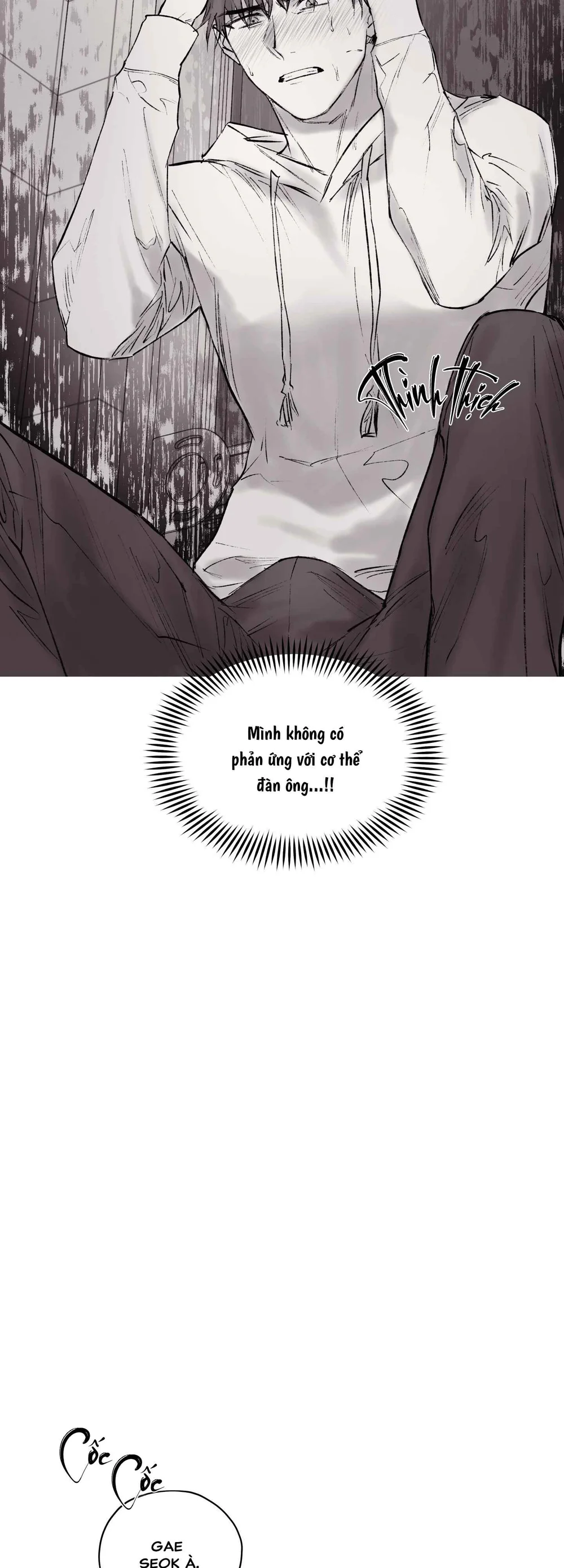 Tên đàn ông bị nhốt ở tầng hầm phòng tôi Chapter 2 Trang 30