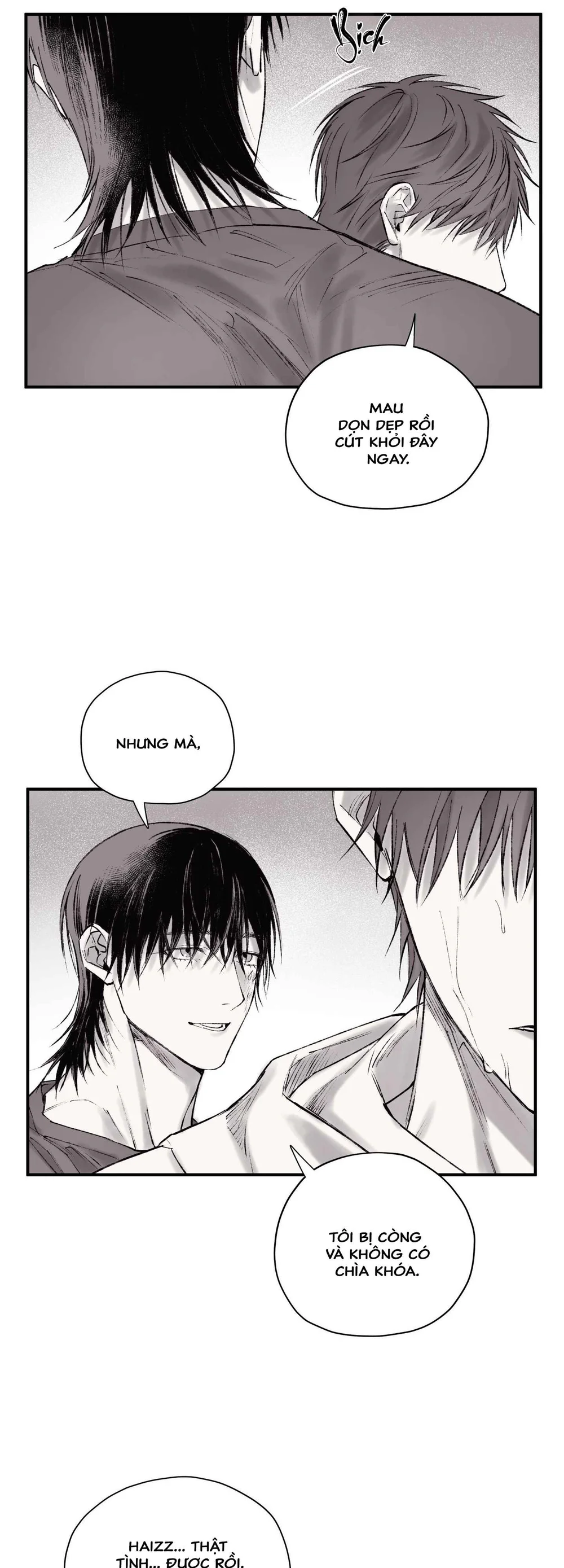 Tên đàn ông bị nhốt ở tầng hầm phòng tôi Chapter 2 Trang 33