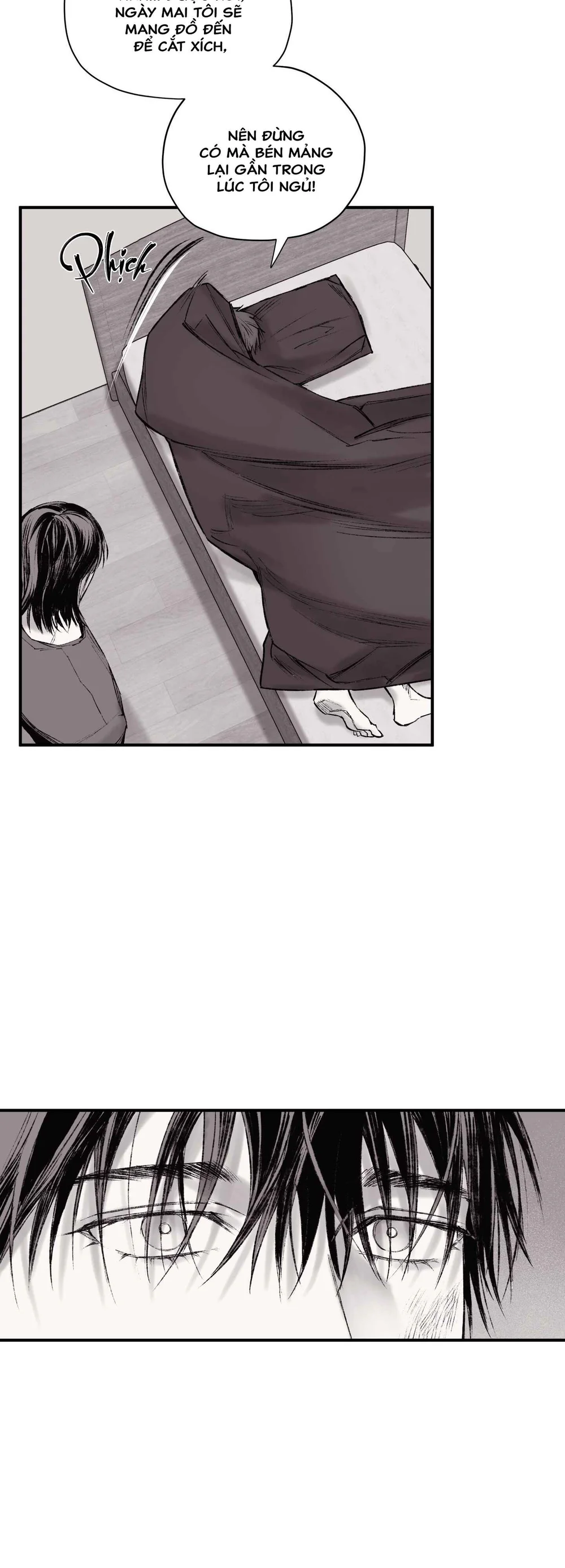 Tên đàn ông bị nhốt ở tầng hầm phòng tôi Chapter 2 Trang 34