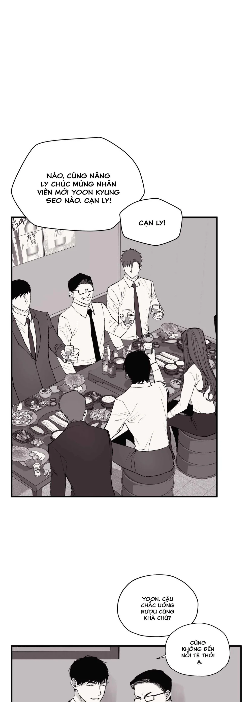 Tên đàn ông bị nhốt ở tầng hầm phòng tôi Chapter 3 Trang 49