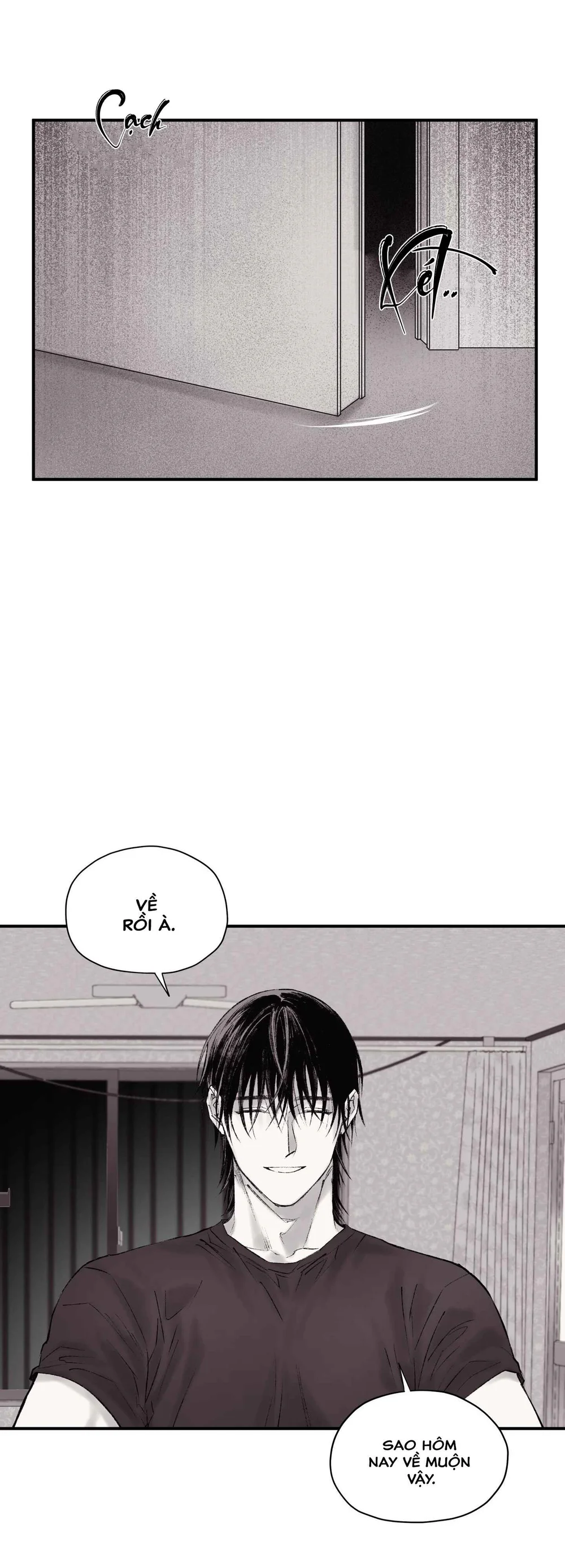 Tên đàn ông bị nhốt ở tầng hầm phòng tôi Chapter 3 Trang 52