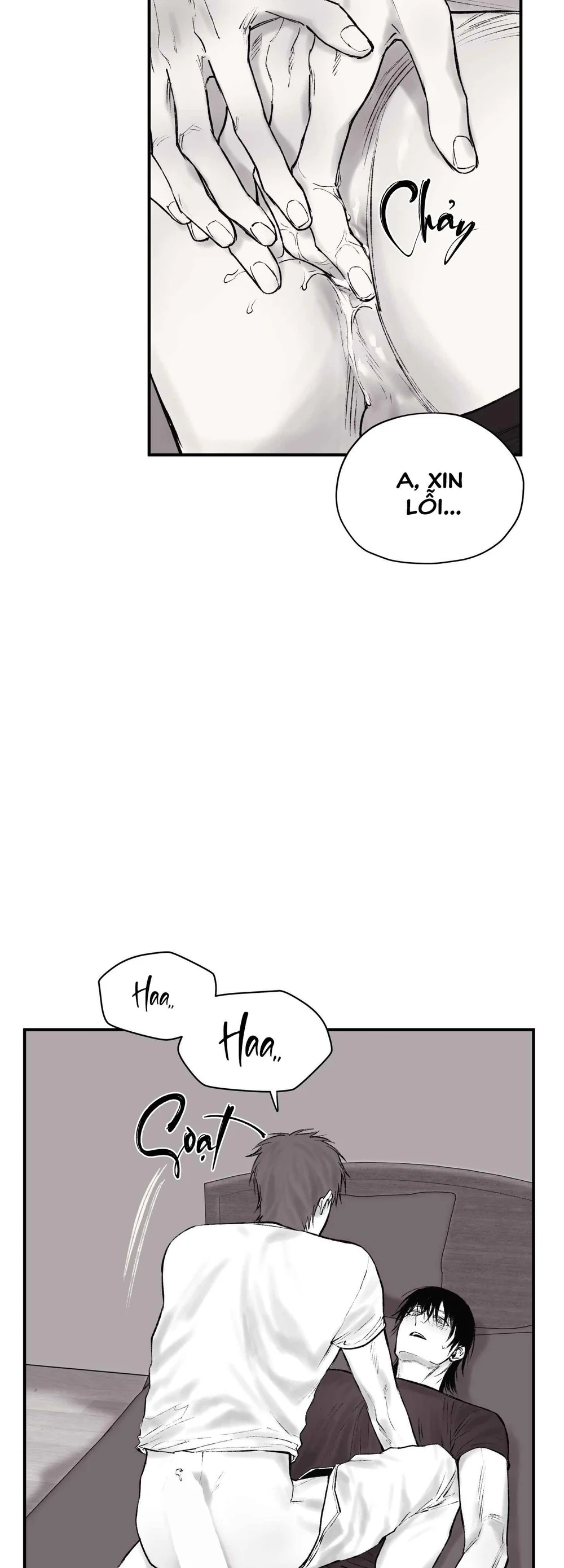 Tên đàn ông bị nhốt ở tầng hầm phòng tôi Chapter 4 Trang 27
