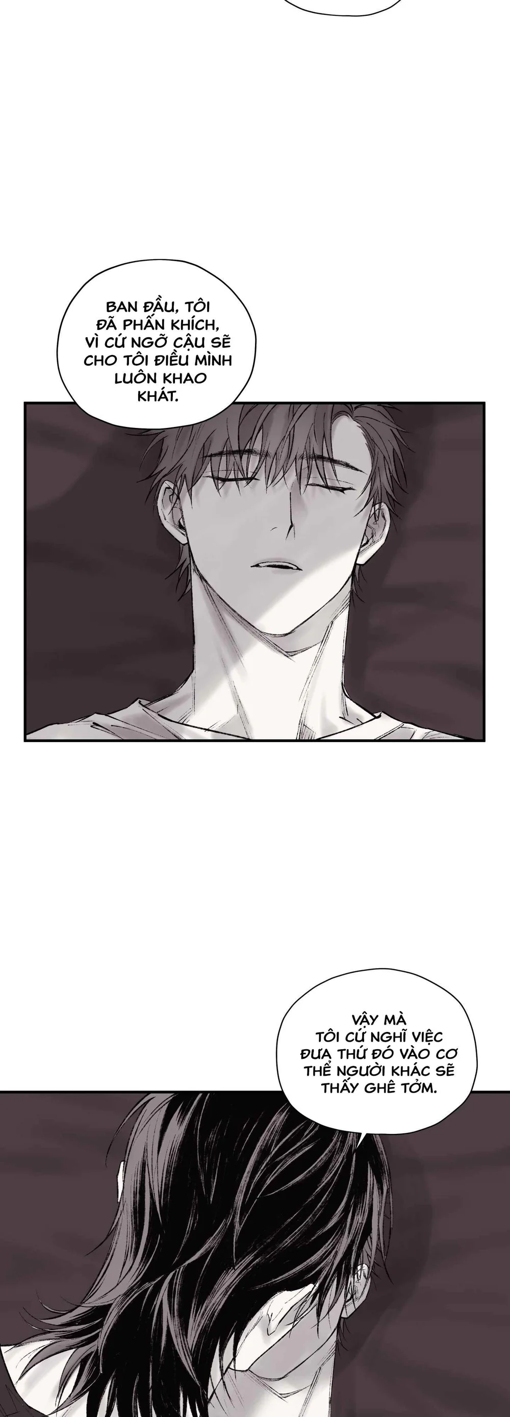 Tên đàn ông bị nhốt ở tầng hầm phòng tôi Chapter 5 Trang 10