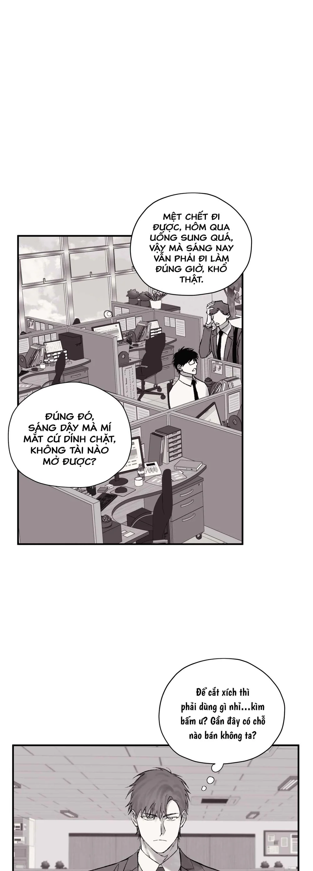 Tên đàn ông bị nhốt ở tầng hầm phòng tôi Chapter 5 Trang 17