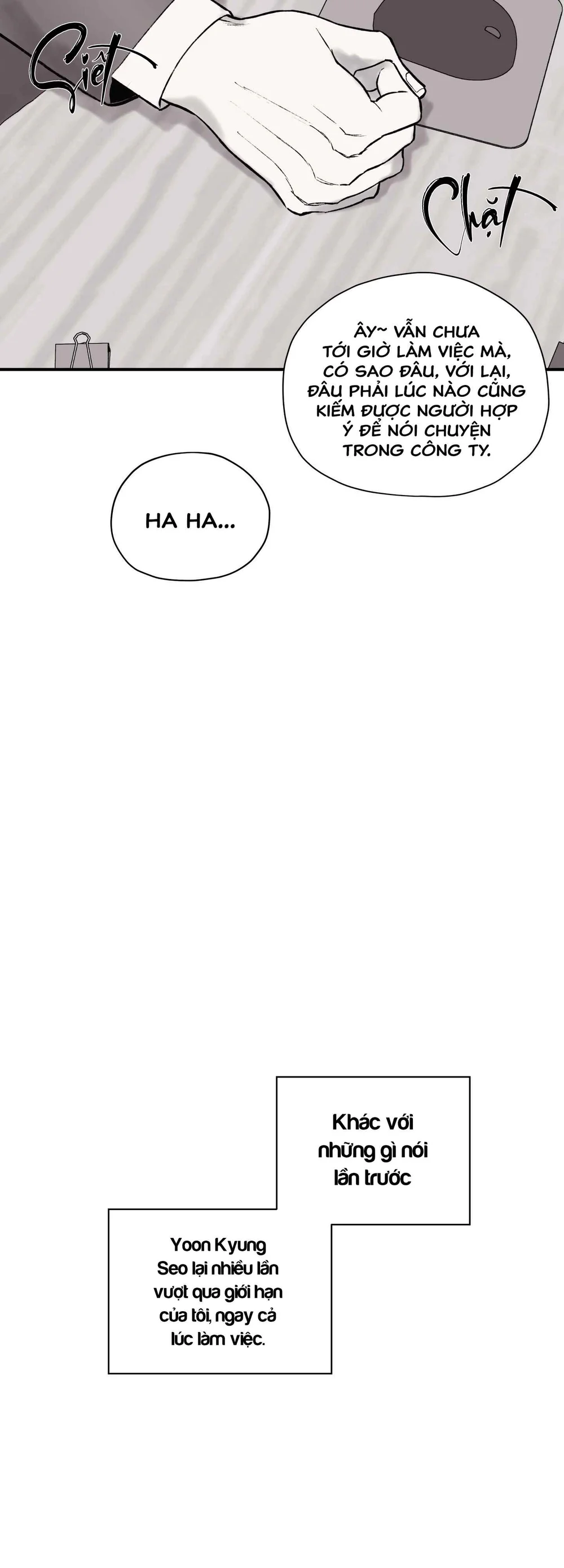 Tên đàn ông bị nhốt ở tầng hầm phòng tôi Chapter 5 Trang 22