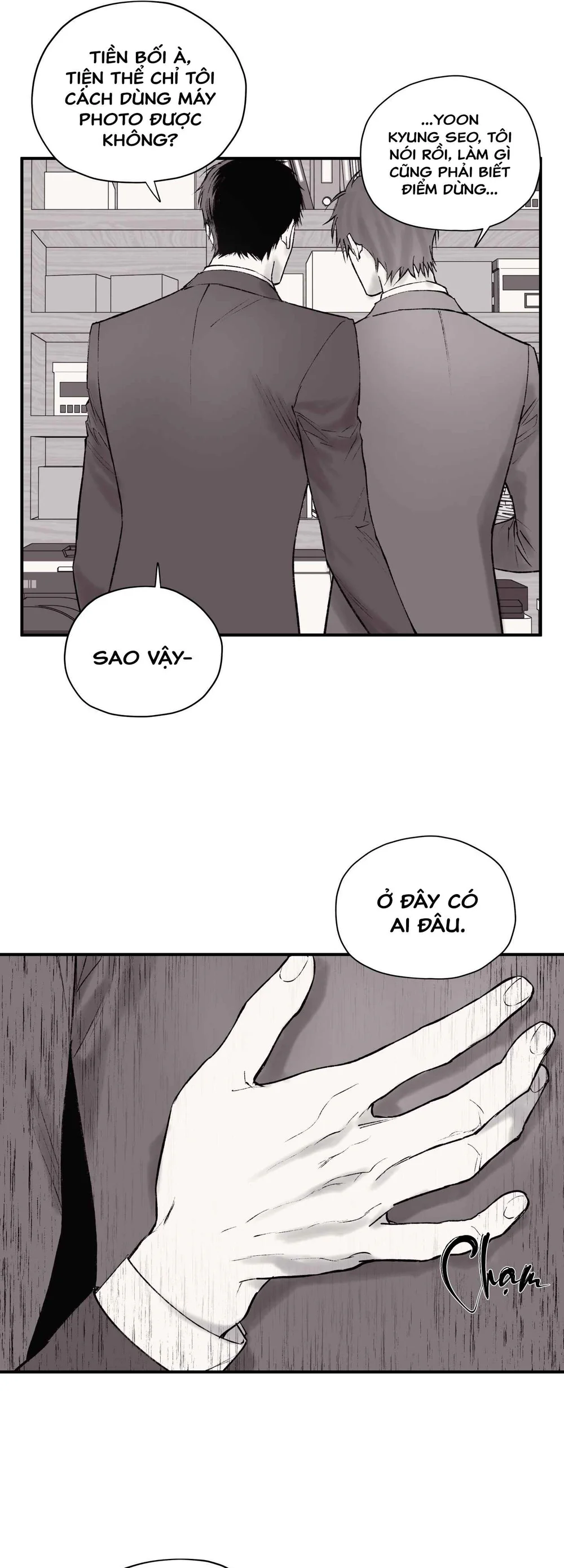 Tên đàn ông bị nhốt ở tầng hầm phòng tôi Chapter 5 Trang 25