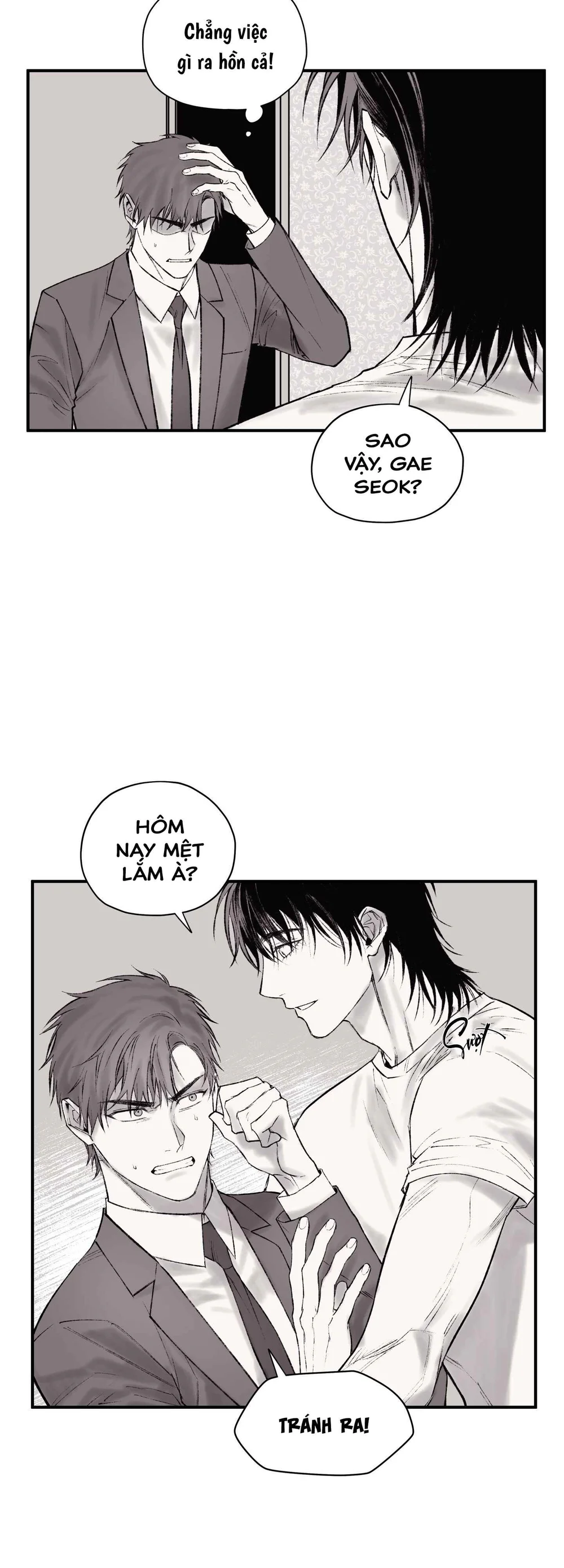 Tên đàn ông bị nhốt ở tầng hầm phòng tôi Chapter 5 Trang 45