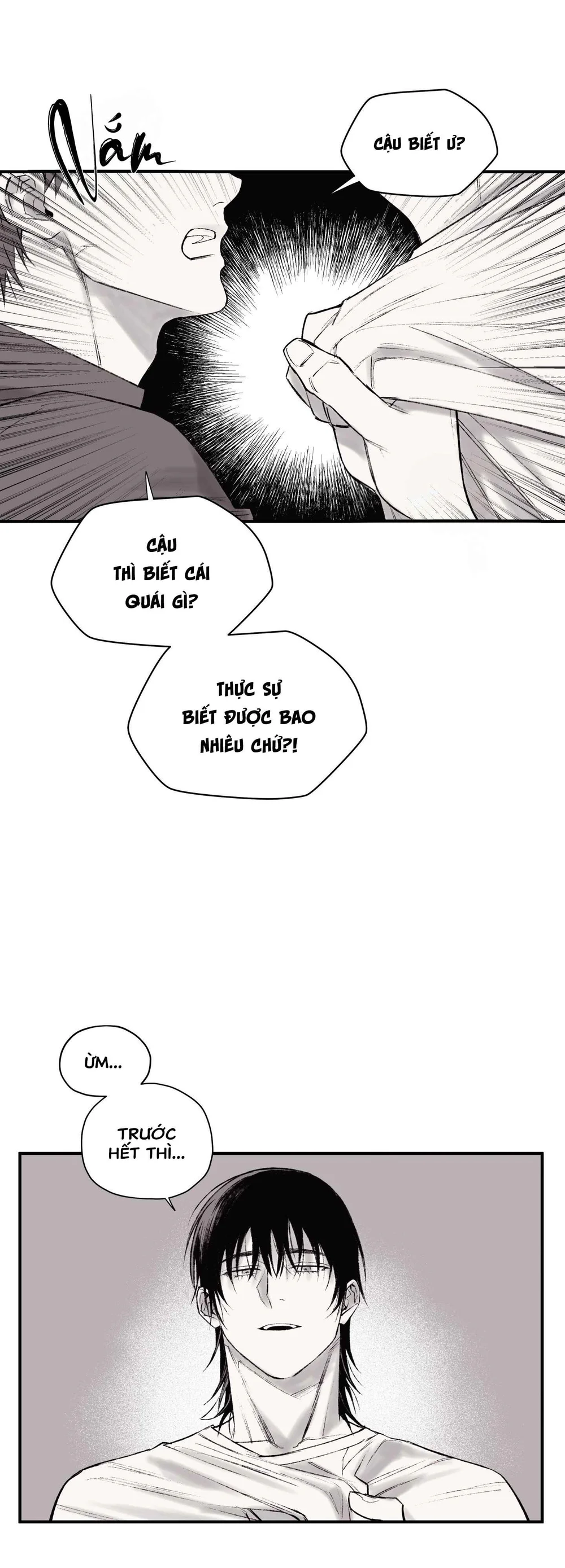 Tên đàn ông bị nhốt ở tầng hầm phòng tôi Chapter 5 Trang 49