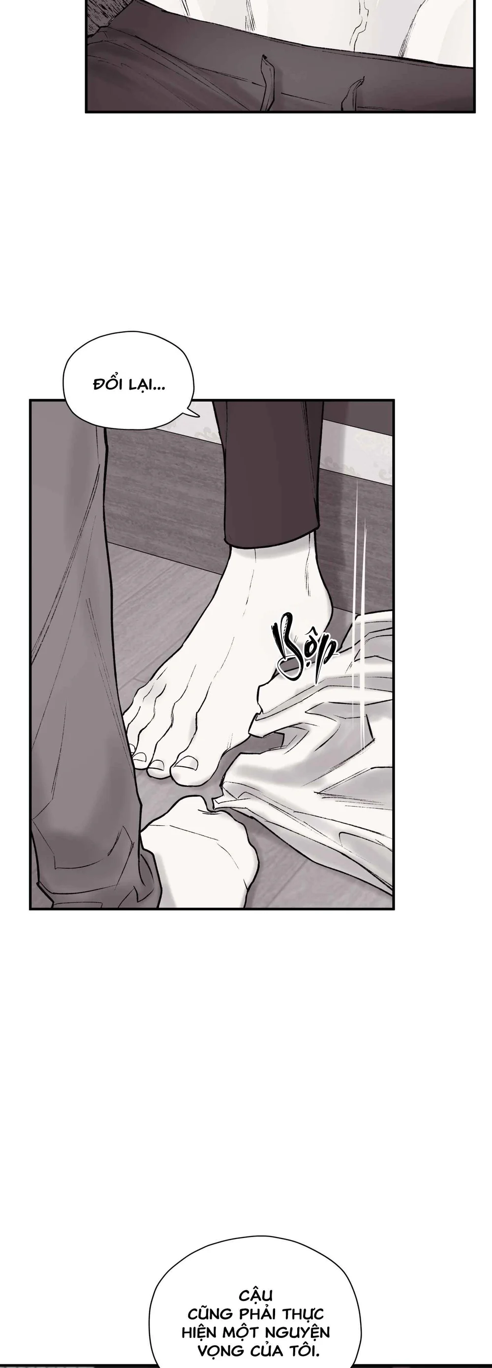 Tên đàn ông bị nhốt ở tầng hầm phòng tôi Chapter 6 Trang 5