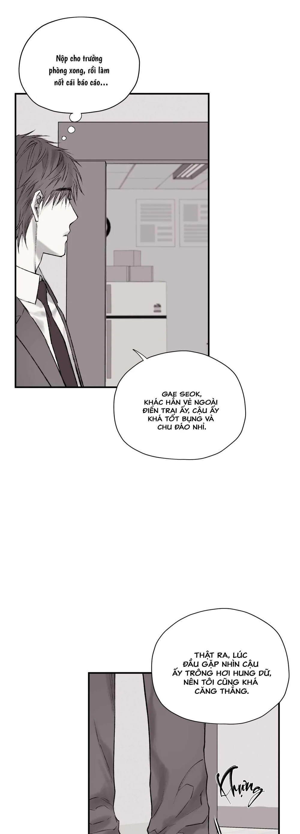 Tên đàn ông bị nhốt ở tầng hầm phòng tôi Chapter 1 Trang 7