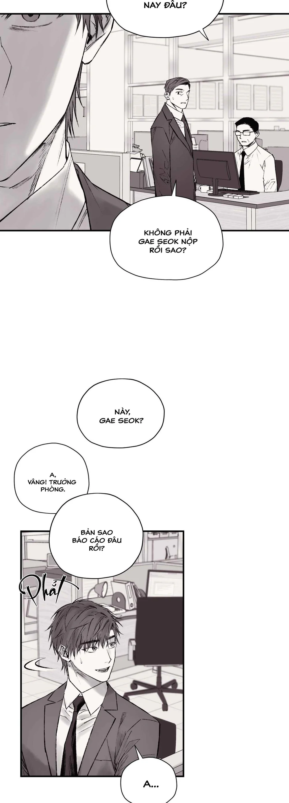 Tên đàn ông bị nhốt ở tầng hầm phòng tôi Chapter 1 Trang 21