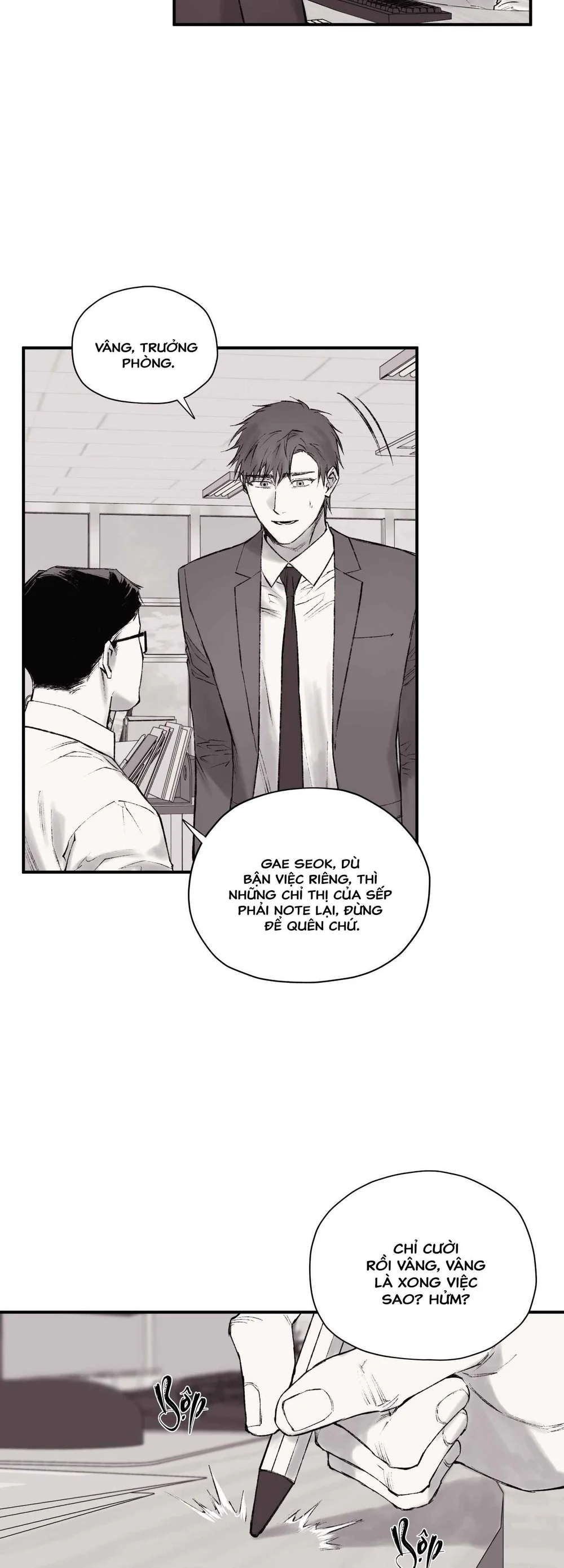 Tên đàn ông bị nhốt ở tầng hầm phòng tôi Chapter 1 Trang 23