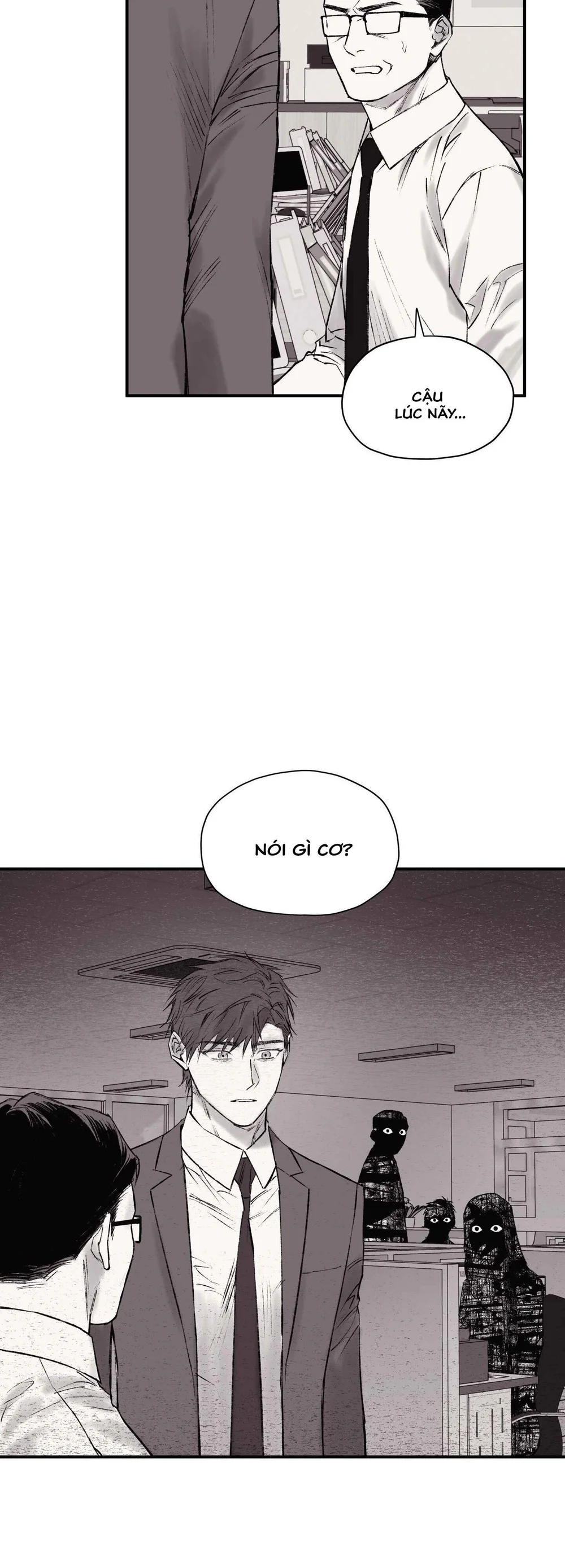 Tên đàn ông bị nhốt ở tầng hầm phòng tôi Chapter 1 Trang 28